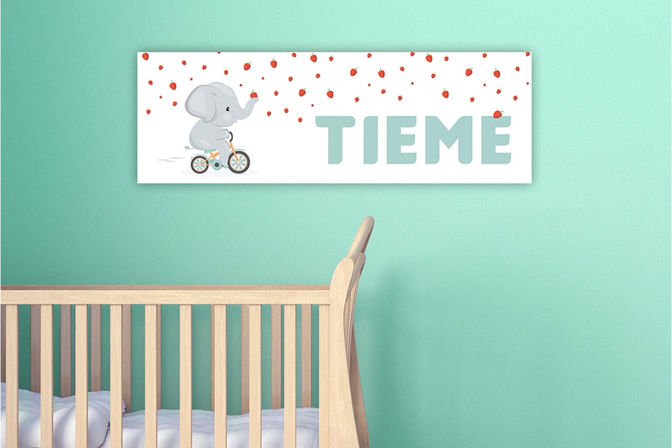 Olifantje op fietsje